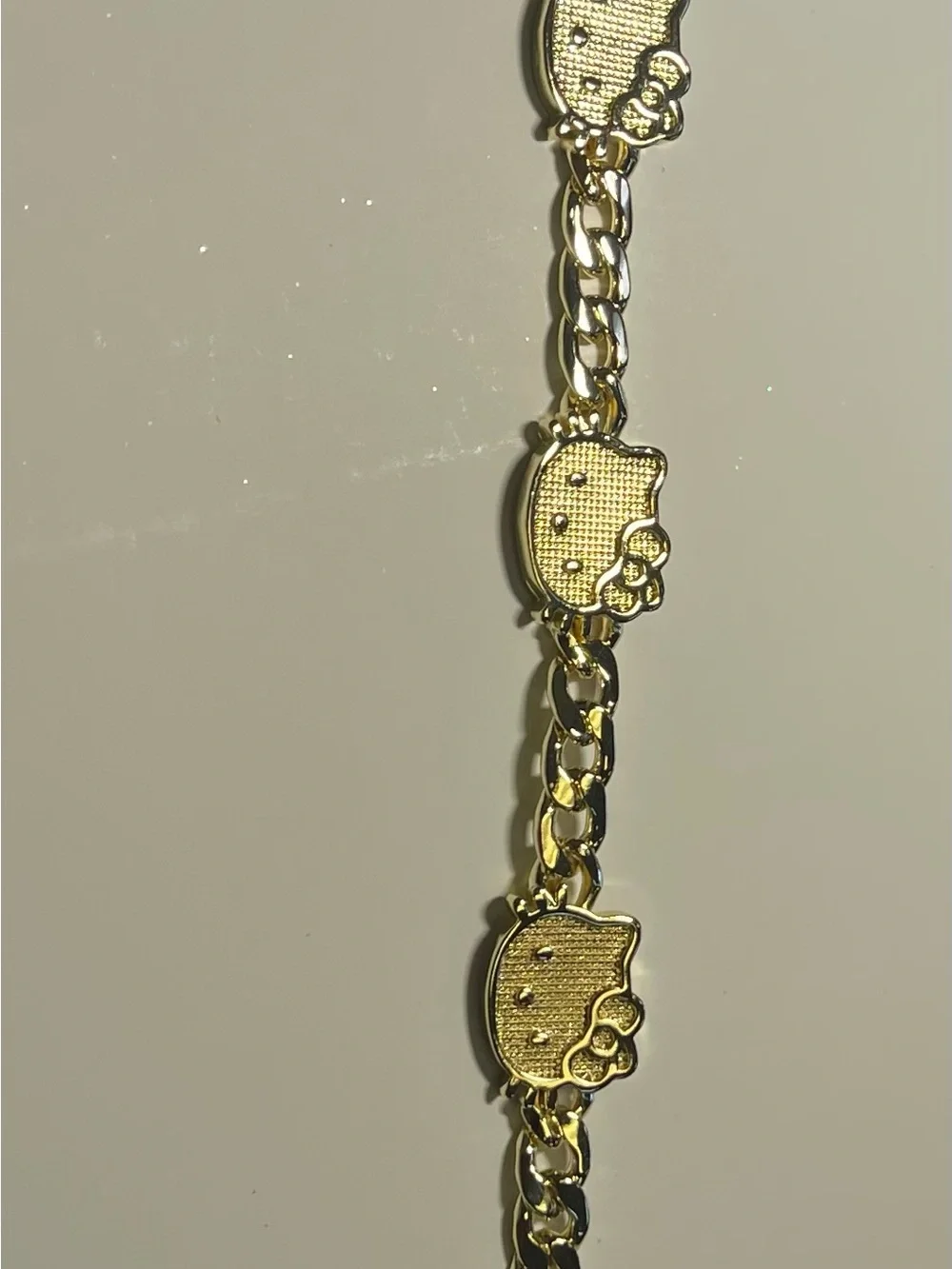 Bracelet plated hello kitty